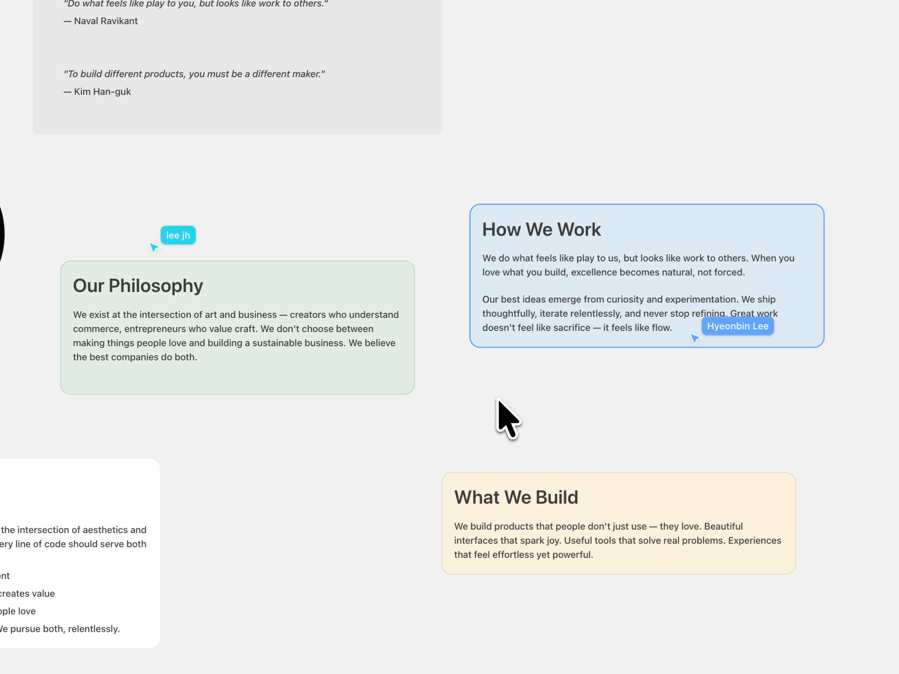 Real-time Collaboration
